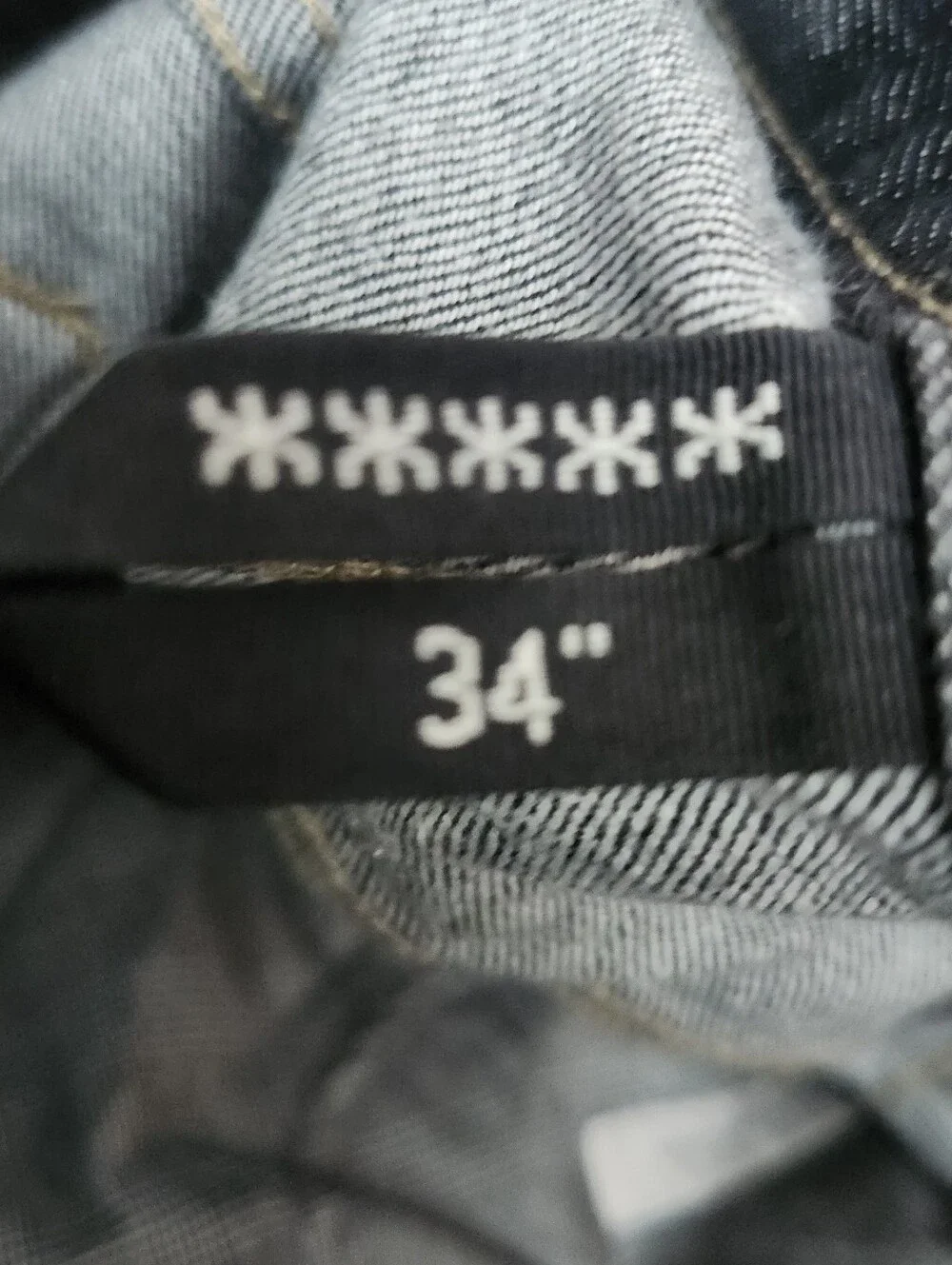 Mens Aded Black Ermenegildo Zegna luxury jeans Size 34